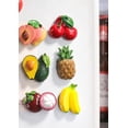 thumbnail image 5 of Imán de frutas, 10 piezas de imán de frutas para refrigerador, fuerte y adhesivo para decorar refrigeradores, pizarras blancas, casilleros escolares (3 cm), 5 of 5
