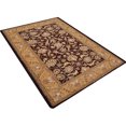 thumbnail image 6 of Rugsotic Carpets Hand Tufted Wool Eco-Friendly Area Rugs - 8'x11', Rectangle, Maroon Gold, Modern Contemporary Design, High Pile Handmade Anti Skid Rugs for Living Room, Bed Room (K00543), 6 of 6