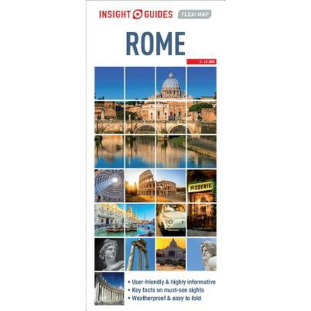 Insight Guides Flexi Map Rome (Best Guide To Rome)