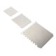 thumbnail image 1 of Raspador De Arcilla De Metal, 3 Piezas Raspador De Arcilla Dentado Resistencia A La Erosión Fácil De Limpiar Para Manualidades Que Dan Forma A La Textura, 1 of 7