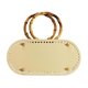 thumbnail image 1 of Parte inferior del bolso de ganchillo Macarena Almohadilla moldeadora inferior PU Beige, 1 of 8