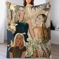 thumbnail image 5 of Margot Robbie Blanket Beautiful #7 Super Soft Throw Blanket Silky Flannel Lightweight for Sofa, Bed Blanket All Season Use 50"*60"（130 * 150cm）, 5 of 6