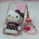 thumbnail image 3 of Sanrio Hello Kitty Pearl & Rhinestone 3D Phone Case for Apple iPhone 15 14 13 12 11 Pro Max X XR XS Max 7 8 6 Plus with Lanyard, 3 of 5