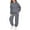 Dark Gray, variant on Kids Boys Girls Active Sweatsuit 2PC Long Sleeve Hoodie and Jogger Sweatpants Fall Winter Clothes Boys Outfits 7-8 Years