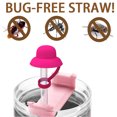 thumbnail image 3 of Sunjoy Tech 1/4Pcs Cowboy Hat Straw Covers Food Grade Silicone Straw Toppers Universal Size Funny Straw Dust Plug Cup Accessories, 3 of 8