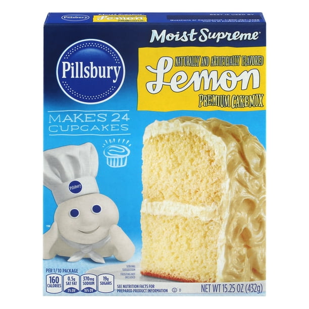 Pillsbury Lemon Cake Mix 15.25 Oz - Walmart.com