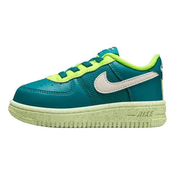 NIKE TODDLER AIR FORCE 1 CRATER NEXT NATURE TD "BRIGHT SPRUCE VOLT" DM1088 300 DM1088 300 from Stadium Goods