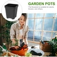 thumbnail image 4 of MLINS  20 Pcs Seedling Pot Starter Outdoor Indoor Plant Pots Plants Black, 4 of 8