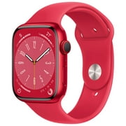 Open Box - Apple Watch Series 8 (GPS + Cellular) 45mm (PRODUCT)RED Aluminum Case with (PRODUCT)RED Sport Band - Medium/Large
