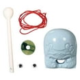 thumbnail image 2 of Milaget Guiros Instruments de Percussion Guiro Grenouille avec Maillet pour Enfants Adultes Ados Bleu, 2 of 9