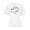 #237-White, variant on Xuyuer Women's Lover Printed T-shirt Round Neck Short Sleeved Top