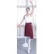 thumbnail image 5 of Blanco, talla L es adecuado para adultos con altura de 130/160 cm Falda cruzada transparente, falda de ballet Ropa de baile, 5 of 5