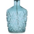 thumbnail image 3 of Textured Glass Accent Lamp with an Open Bottom Design - Sky Blue, 3 of 5