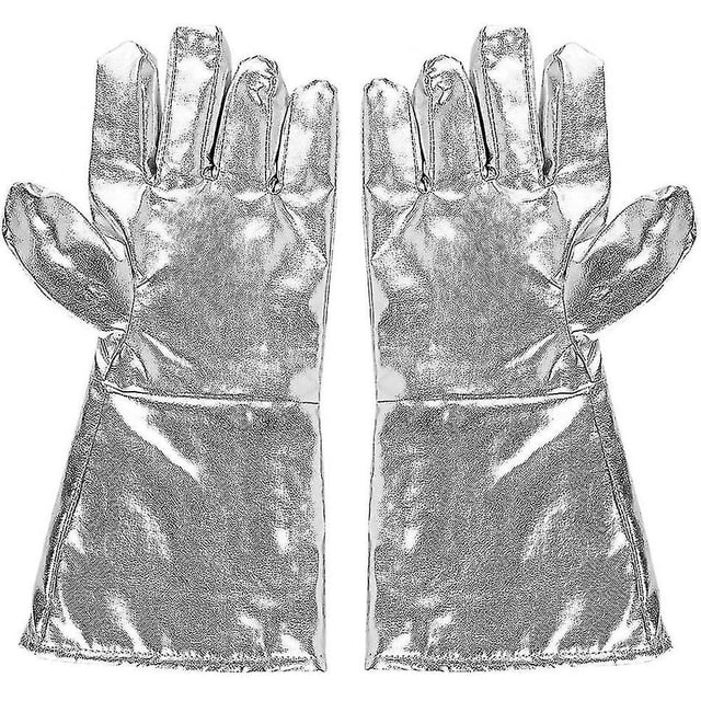 Guante de alta temperatura, guantes resistentes a altas temperaturas 700 con guantes gruesos de cinco dedos JZX