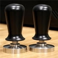 thumbnail image 1 of 58mm/2.28inch Powder Bean Press Hammer Calibrated Pressure Coffee Tamper Espresso Elastic Powder Compactor for Home Coffee Shop Homemade, 1 of 9