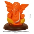 thumbnail image 3 of IBA Indianbeautifulart&nbsp;Lord Ganesha&nbsp;Murti Religious Hindu God Figurine&nbsp;Elephant&nbsp;God&nbsp;For Car Dashboard Auspicious Hindu God Idol For Home/ Office/ Temple-R7, 3 of 8