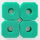 thumbnail image 3 of Cartuchos de filtro de piscina Eigraketly 4 piezas Maxtra Plus Verde, 3 of 6