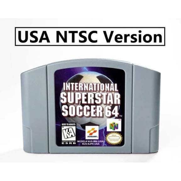 Pre-Owned International Superstar Soccer 64 Nintendo 64