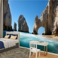 thumbnail image 2 of Peel and Stick Wallpaper Waterproof Unique jagged arch Lands End Cabo San Lucas Mexico Wall Mural Decor Self Adhesive and Removable 100in x 144in, 2 of 8
