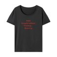 thumbnail image 4 of Camiseta para mujer jinwen moda clásica casual deportiva cómoda tripulación XL, 4 of 8