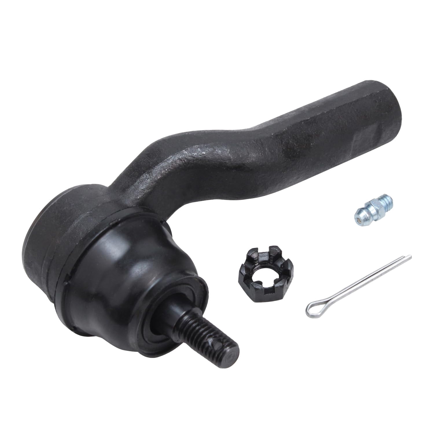 Detroit Axle - Front 2pc Tie Rods for Ford C-Max Escape Focus Transit Connect Lincoln MKC, 2013 2014 2015 2016 2017 2018 2019, 2 Outer Tie Rod Ends Replacement