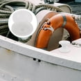 thumbnail image 1 of TABLZONE Rouleau d'Ancrage en Nylon Blanc Marine pour Bateau avec Construction Résistante à l'Usure, 1 of 7