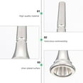 thumbnail image 2 of Leeyneer1 Pce Embout de Corne Simple Joueur Professionnel Accessoire Embout de Corne Française, 2 of 6