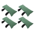 thumbnail image 1 of 4 Pcs Sacs de Sable en Toile Épais Réutilisables Fermeture Éclair Barrière de Sable pour Porte Fenêtre Contrôle des Inondations, 1 of 7