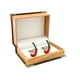 thumbnail image 2 of Cufflinks Creative Red Chili Pepper Esmaltado, 2 of 2