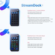 HONCLL StreamDeck 15 Key and 2 Dials Interfaces for Efficient Streaming and Editing
