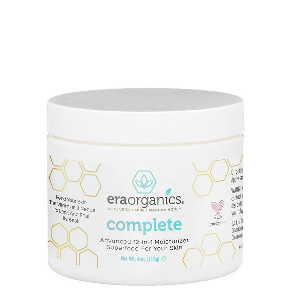 Era Organics Complete Natural Face Moisturizer Cream 4oz