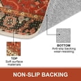 thumbnail image 2 of Lahome Door Mat 32"x48" Vintage Floor Mat, Non Slip Washable Doormat Quickly Absorb Welcome Mats Low-Pile Front Door Rug Inside Entryway Carpet for Entrance,Red, 2 of 5