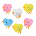 thumbnail image 3 of SHISUYAN 6 Pcs Petits Jouets pour Poussins Jouet en Peluche de Pâques Jouet en Peluche Poussin à Remonter Jouets en Peluche à Remonter Fournitures de Pâques Jouets à Remonter, 3 of 8