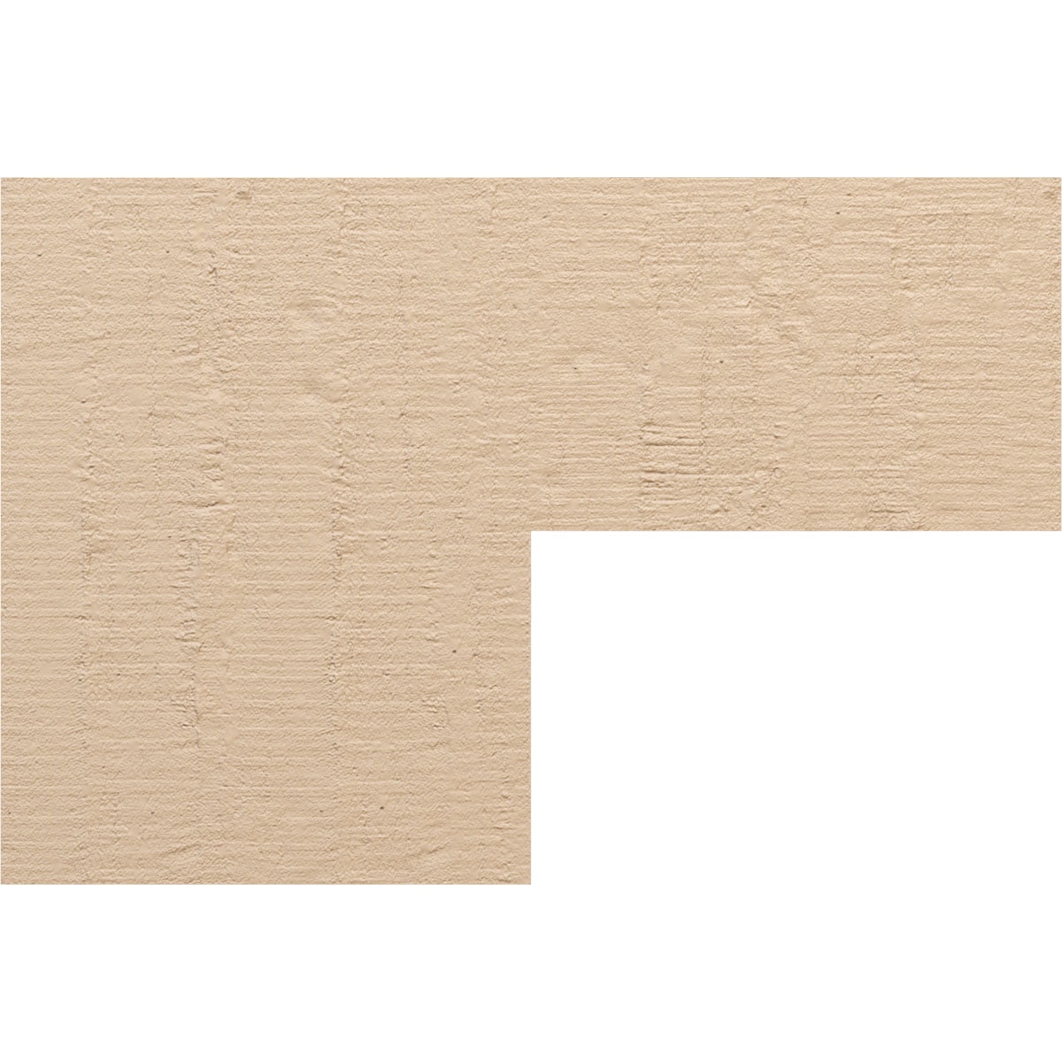 10"W x 30"D x 20"H Classic Chapel Hill Rough Cedar Woodgrain TimberThane Corbel, Primed Tan