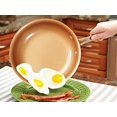 thumbnail image 3 of MasterPan Copper tone 12-inch Ceramic Non-stick Fry pan, 3 of 4