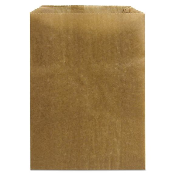 HOSPECO Napkin Receptacle Liner, Kraft Waxed Paper, 500/Carton -HOS260