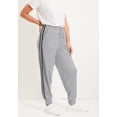 thumbnail image 5 of June & Vie Women's Plus Size French Terry Jogger, 5 of 5