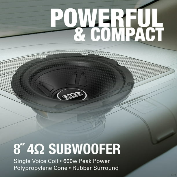 Boss Audio Chaos Exxtreme 600W Car Subwoofer, CXX8 Model - Walmart