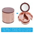 thumbnail image 4 of Unique Bargains Rotating Jewelry Organizer, 4 Layer Small Jewelry Storage Box Mirror Jewelry Case Holder Style 1, Pink, 4 of 6