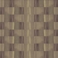thumbnail image 1 of Ahgly Company Machine Washable Indoor Square Transitional Dark Almond Brown Area Rugs, 8' Square, 1 of 7