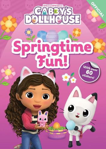 Cefa Toys Gabby Puppenhaus Tagebuch – Aktivitätsbuch Mit 80 Seiten, Aufklebern Und Stift, Für Kinder Ab 6, Rosa Plüsch-Cover, Personalisiert