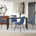 thumbnail image 3 of Set de 4 Sillas Comedor Cómodas, Color Azul, 3 of 5