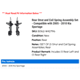 thumbnail image 2 of Rear Strut and Coil Spring Assembly Set - Compatible with 2005 - 2010 Kia Sportage 2006 2007 2008 2009, 2 of 2