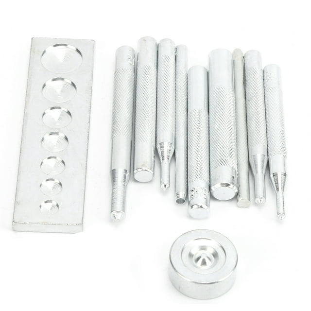 Outil d'Installation de Fixation à Pression, Installateur de Fixation à Pression avec Bases pour Installation de Poinçonnage