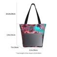 thumbnail image 3 of Easygdp Psychedelic Hairless Cat Bolso de Hombro para Mujer, Bolso Bandolera y Cartera de Mano Elegante para Uso Diario, 3 of 6