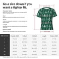 thumbnail image 4 of Rocae Christmas Trees for Men's Moisture-Wicking Crew Tee - T-Shirt for Sports, Outdoor Activities, and Casual Wear, 4 of 9