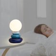 thumbnail image 3 of Laminated Stone Table Lamp | Romantic Bedroom Decor | Ceramic Small Table Lamp with USB Charging | Soft Eye Protection Lighting & Music Mode | Portable Night Light for Bedside, 3 of 3