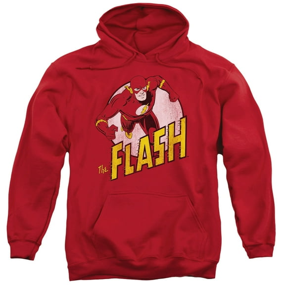 DC Comics Flash The Flash Adult Pullover Hoodie Sweatshirt