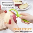thumbnail image 6 of Sopito Vegetable Peeler, 5pcs Stainless Steel Veggie Peeler for Potato Carrot Orange Apple Fruit, 6 of 10