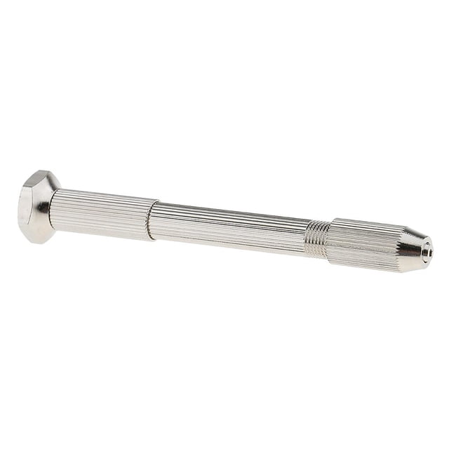 Milaget 3.7 Inch Precision Pin Vise Model Hand Drill Swivel Head Pin Vise Rotary Tool